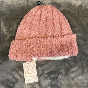 NWT FREE PEOPLE‎ Pink Winter Hat
